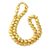 Electroplate Glass Beads Strands EGLA-H109-12F-02-2