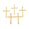 Tibetan Style Alloy Cross Large Pendants LS-TIBEP-EAAA0100Y-AG-FF-1