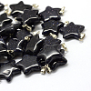 Star Synthetic Blue Goldstone Pendants G-Q367-06-1