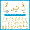26Pcs 26 Styles Brass Charms KK-PH0011-57-4