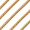 5M Braided Round PU Leather Jewelry Cord OCOR-GF0004-96B-03-6