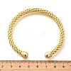 Classic Rack Plating Brass Cuff Bangle BJEW-E071-23G-5