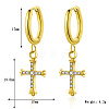 Elegant Gold Pendant Earrings Set for Daily Wear Stainless Steel Jewelry WX4038-1-1