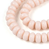 Opaque Spray Painted Glass Beads GLAA-ZX008-8mm-18H-3