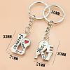 Alloy Couples Keychain LS-KEYC-PW0002-078C-1