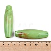 Opaque Acrylic European Beads OACR-G064-08B-3