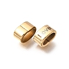 304 Stainless Steel Large Hole Beads STAS-H263-02G-03-2