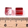 Baking Paint Transparent Glass Beads LS-DGLA-N005-01A-09-4