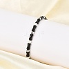 304 Stainless Steel Beaded Bracelets for Women BJEW-M056-08P-05-4