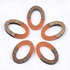 Resin & Walnut Wood Pendants RESI-S358-29F-1