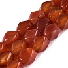 Natural Red Agate Beads Strands GG-N361-06A-03-2