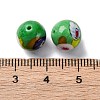 Handmade Millefiori Lampwork Beads LAMP-R003-02B-08-3