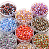 20Pcs Gradient Color Resin Beads PW-WGB0092-01-3