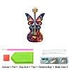 Butterfly Guitar DIY Diamond Painting Pendant Decoration Kits PW-WGBC517-01-1