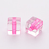 Transparent Acrylic Beads TACR-S154-12A-82-2