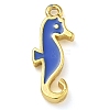 Rack Plating Brass Enamel Pendants KK-G515-11G-2