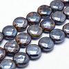 Eco-Friendly Glazed Porcelain Beads PORC-P027-B02-1