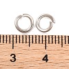 Tarnish Resistant 304 Stainless Steel Jump Rings STAS-R049-6x1mm-2