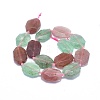 Natural Strawberry Quartz Beads Strands G-O179-F03-2