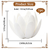 Lotus Porcelain Incense Holders DJEW-WH0015-91-2