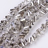 Electroplate Glass Beads Strands EGLA-J145-6mm-PL01-1
