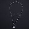 Non-Tarnish 201 Stainless Steel Pendant Necklaces NJEW-S105-JN581-40-1-2