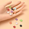 16Pcs 8 Colors Alloy Enamel Pendants ENAM-YW0003-85-4