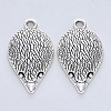 Tibetan Style Alloy Pendants TIBE-R316-052AS-RS-1