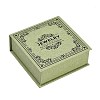 Floral Printed Paper Jewelry Display Magnetic Cases CON-K015-03C-02-2