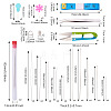 Plastic and Beading Needles Set TOOL-TAC0010-03-3