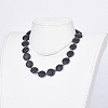 Natural & Synthetic Mixed Stone Beaded Necklaces NJEW-JN01938-5