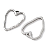 304 Stainless Steel Pendants STAS-L022-554P-2