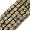 Natural Verdite Stone Beads Strands G-B155-D08-2