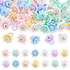 50Pcs Opaque Resin Charms PALLOY-TA00222-1