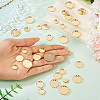 60Pcs 6 Style 304 Stainless Steel Cabochon Settings STAS-CD0001-11-5