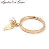 304 Stainless Steel Finger Ring Settings RJEW-O045-09-G-4