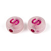 Luminous Frosted Acrylic Beads FACR-T008-02S-2