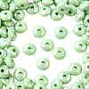 500Pcs UV Plating Opaque Acrylic Beads MACR-PA0001-47B-1