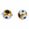 201 Stainless Steel Enamel Beads STAS-N087-59-02G-2