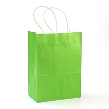 Pure Color Kraft Paper Bags AJEW-G020-B-05