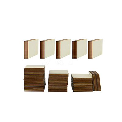 Wooden Cabochons WOOD-S040-71-1