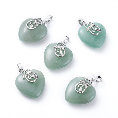 Natural Mixed Stone Pendants G-G807-C-1