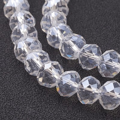 Handmade Glass Beads GR5X8MMY-1L-1