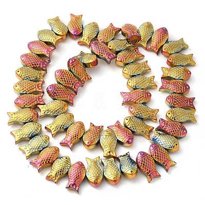 Electroplate Glass Beads Strands EGLA-C007-05E-1