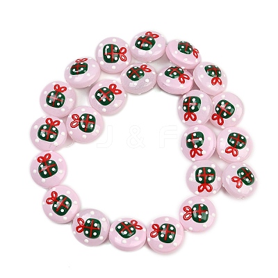 Christmas Handmade Lampwork Enamel Beads LAMP-C020-03C-1