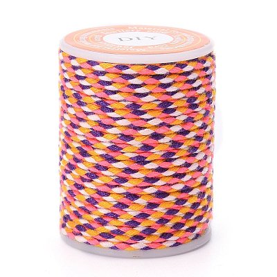 4-Ply Polycotton Cord with Metallic Thread X1-OCOR-Z003-D23-1