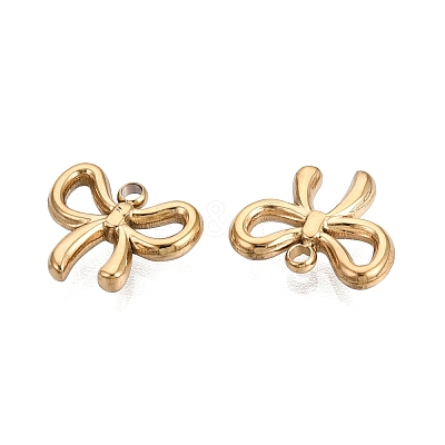 304 Stainless Steel Charms STAS-N125-25F-G-1