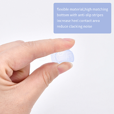 12Pair TPU High Heel Stoppers Protector FIND-GF0002-09B-1