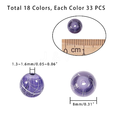 Drawbench Transparent Glass Beads GLAD-PH0001-02-1