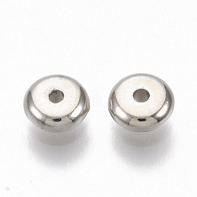Plating ABS Plastic Spacer Beads KY-T019-33B-1